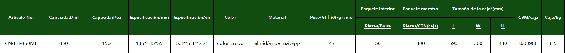 CN-FH-450ML
