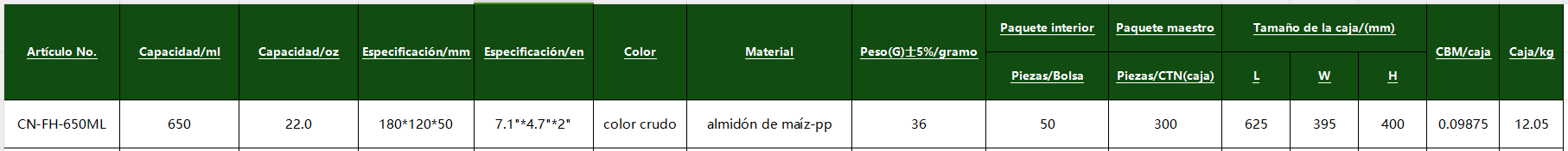 CN-FH-650ML CN-FH-650ML